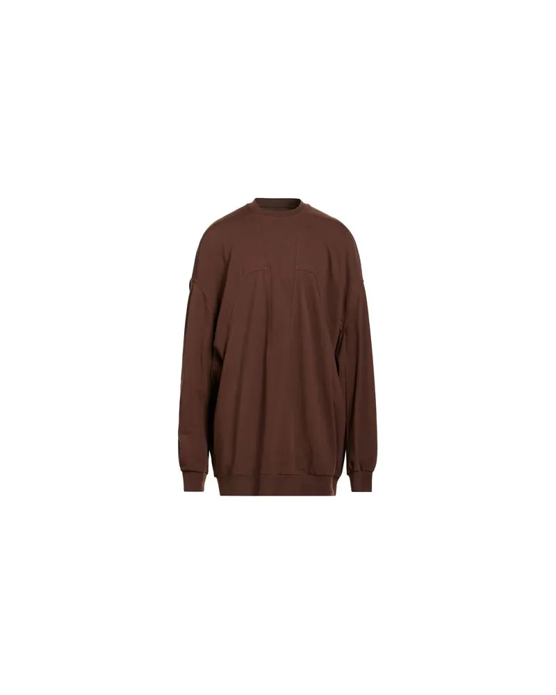 Rick Owens TOPS - Sweatshirtsauf YOOX.COM Schokobraun