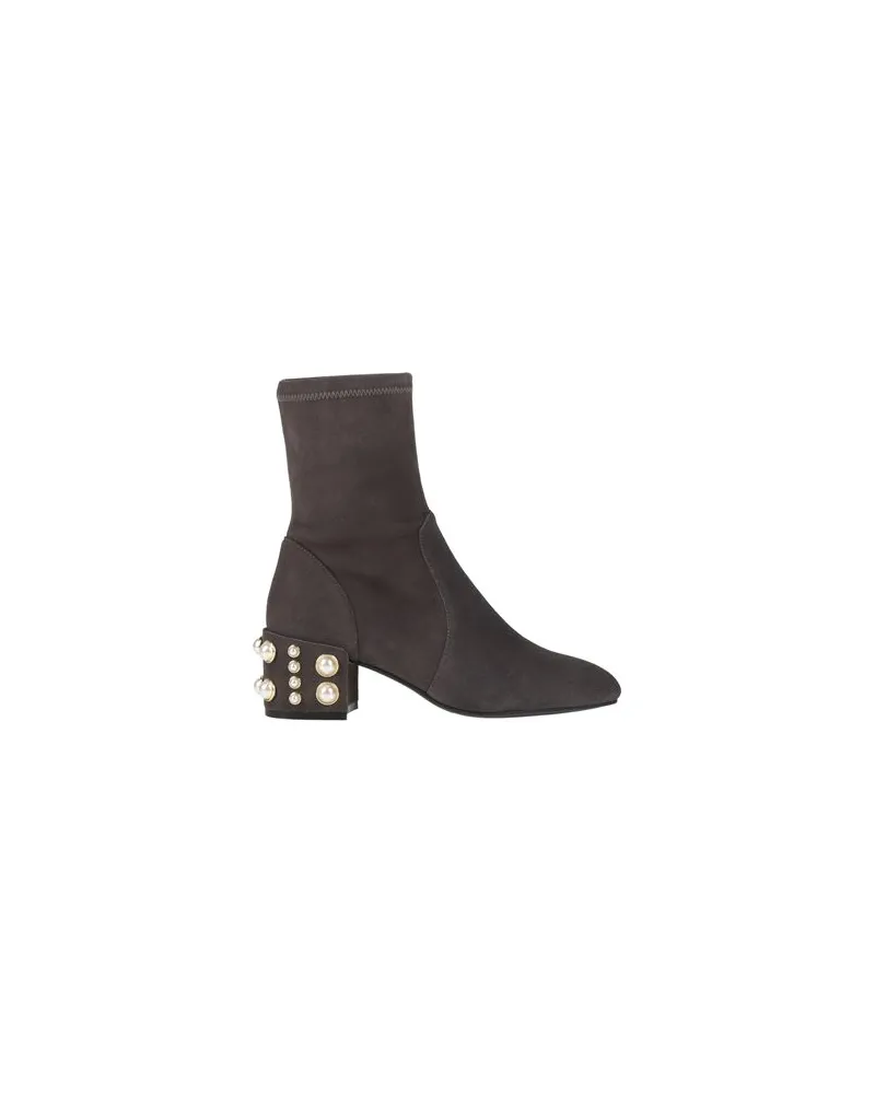 Stuart Weitzman SCHUHE - Stiefelettenauf YOOX.COM Braungrau