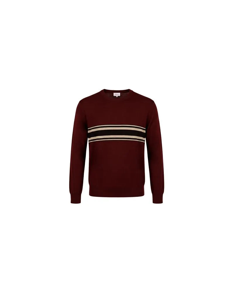 Brioni STRICKWAREN - Pulloverauf YOOX.COM Bordeaux