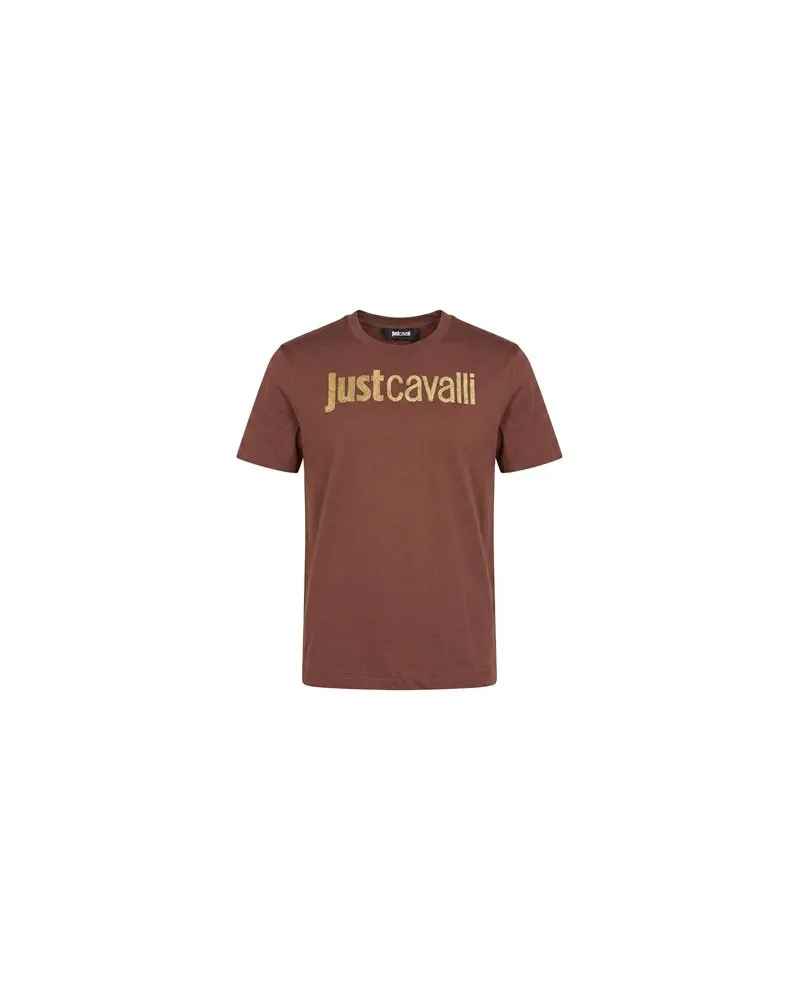 Just Cavalli TOPS - T-shirtsauf YOOX.COM Braun