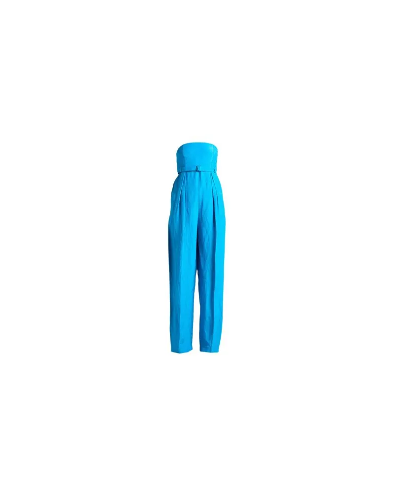 Alberta Ferretti OVERALLS - Jumpsuitsauf YOOX.COM Azurblau