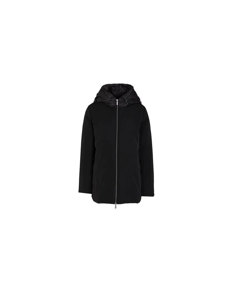 Puntododici JACKEN & MÄNTEL - Pufferjacken & Daunenjackenauf YOOX.COM Schwarz