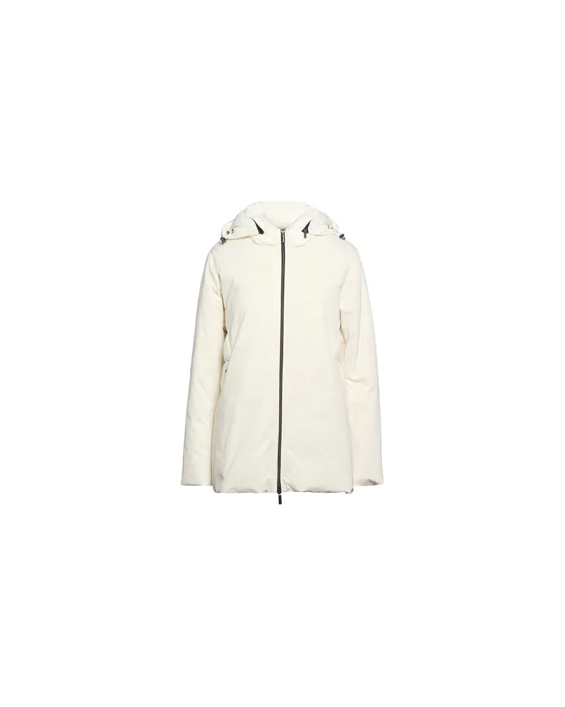 Puntododici JACKEN & MÄNTEL - Pufferjacken & Daunenjackenauf YOOX.COM Elfenbein