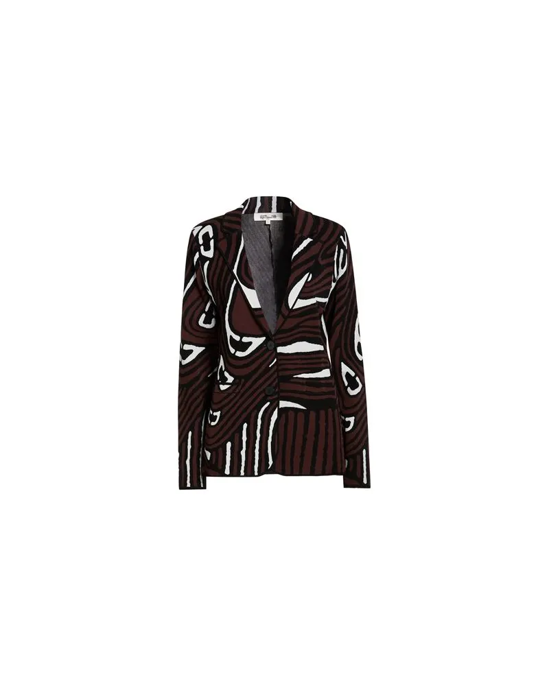 Diane von Furstenberg ANZÜGE und CO-ORDS - Blazersauf YOOX.COM Dunkelbraun