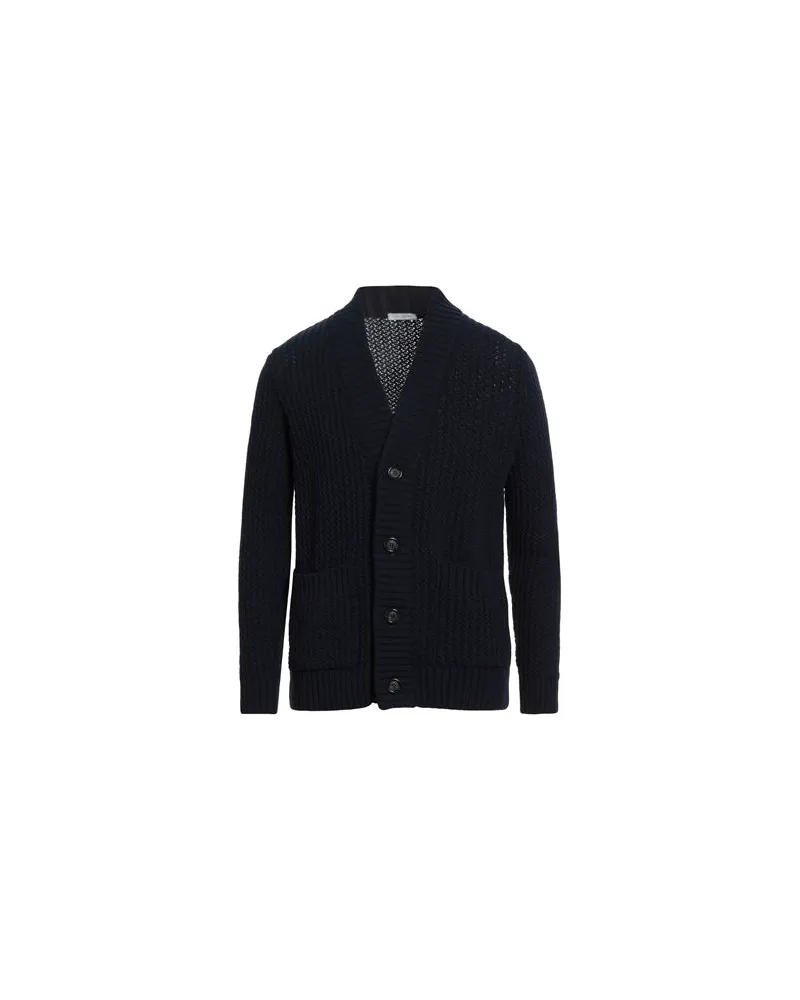 Paolo Pecora Milano STRICKWAREN - Strickjackenauf YOOX.COM Marineblau