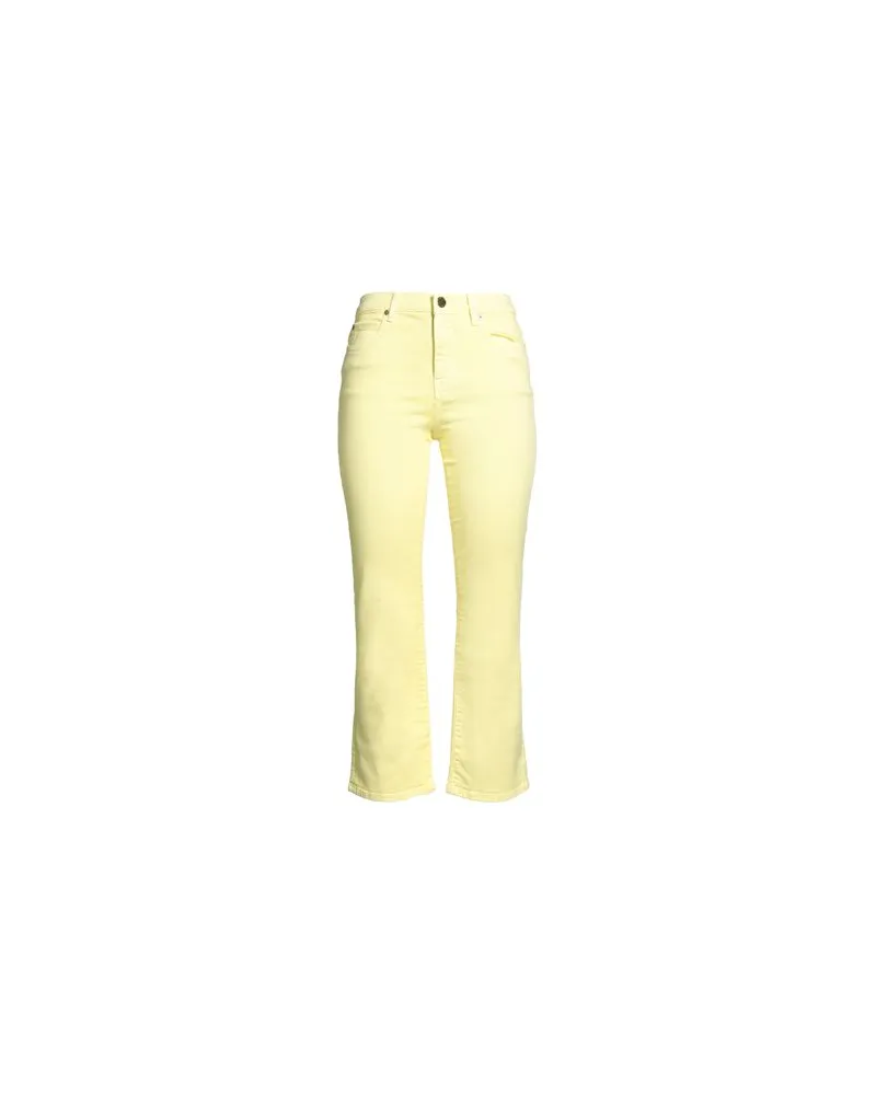 Pinko DENIM - HOSEN & RÖCKE - Jeanshosenauf YOOX.COM Pastellgelb
