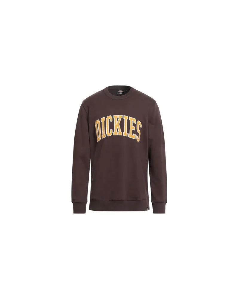 Dickies TOPS - Sweatshirtsauf YOOX.COM Schokobraun