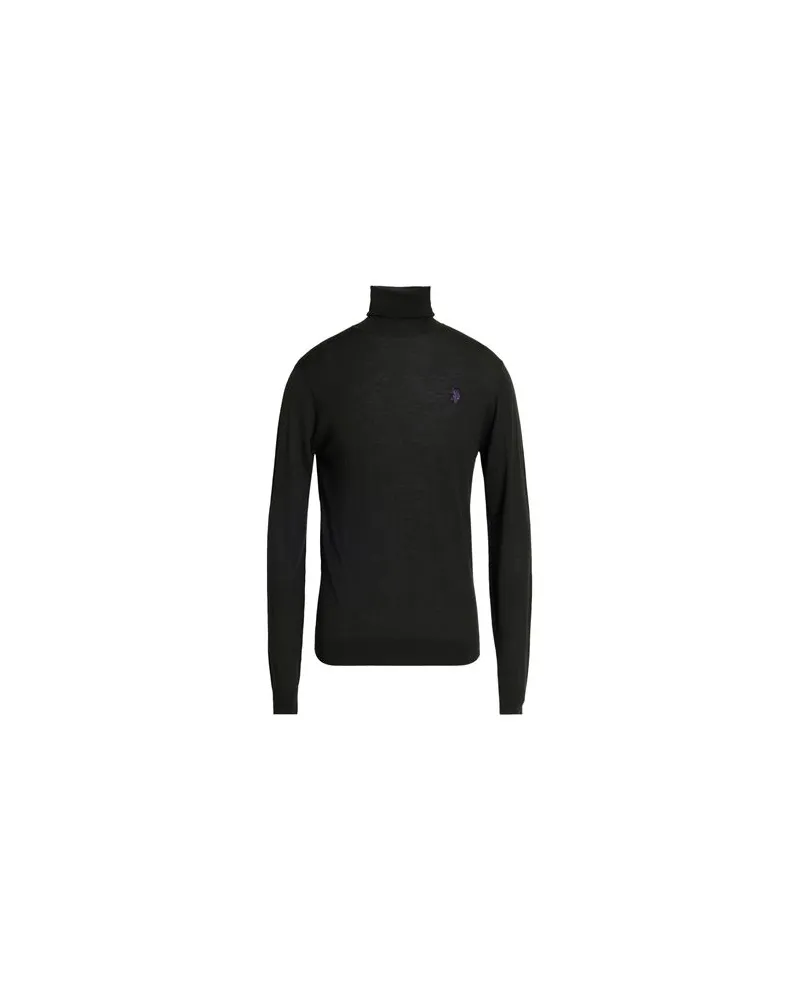 U.S. Polo Assn.  STRICKWAREN - Rollkragenpulloverauf YOOX.COM Schwarz