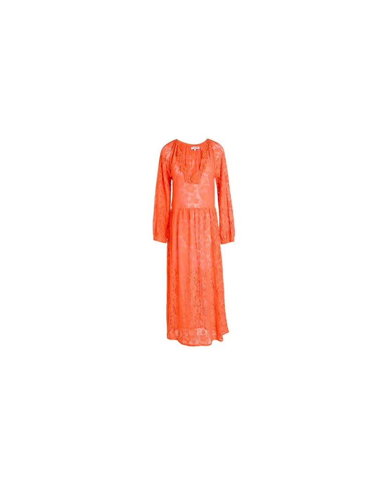 Connor & Blake KLEIDER - Maxi-Kleiderauf YOOX.COM Orange