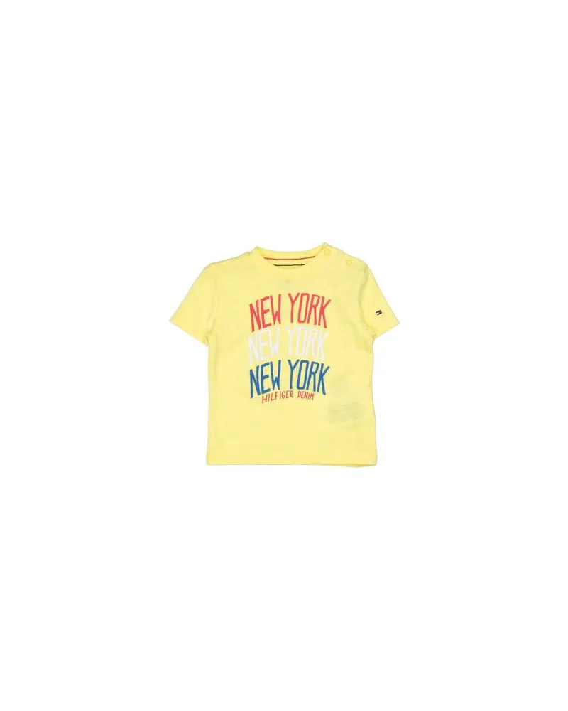 Tommy Hilfiger TOPS - T-shirtsauf YOOX.COM Pastellgelb