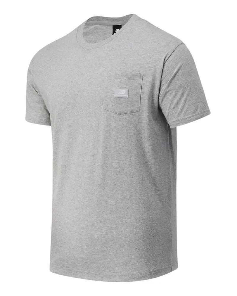 New Balance T-shirts Grau