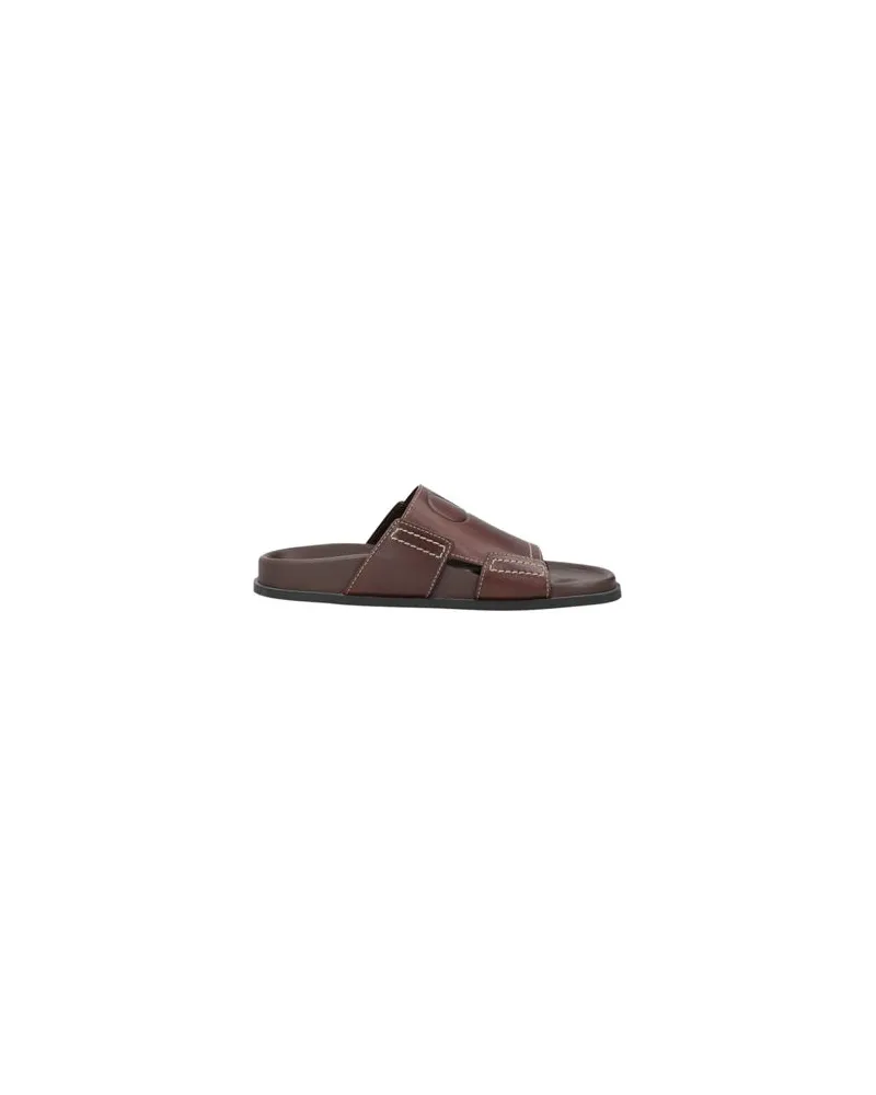 Valentino Garavani SCHUHE - Sandalenauf YOOX.COM Schokobraun