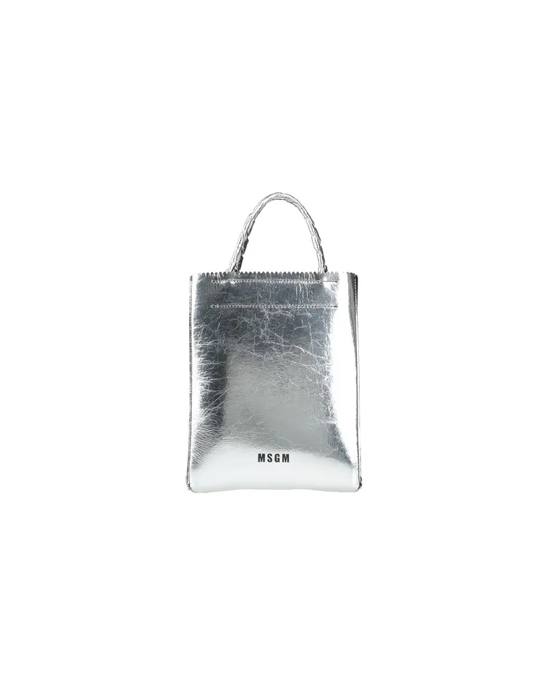 MSGM TASCHEN - Handtaschenauf YOOX.COM Silber