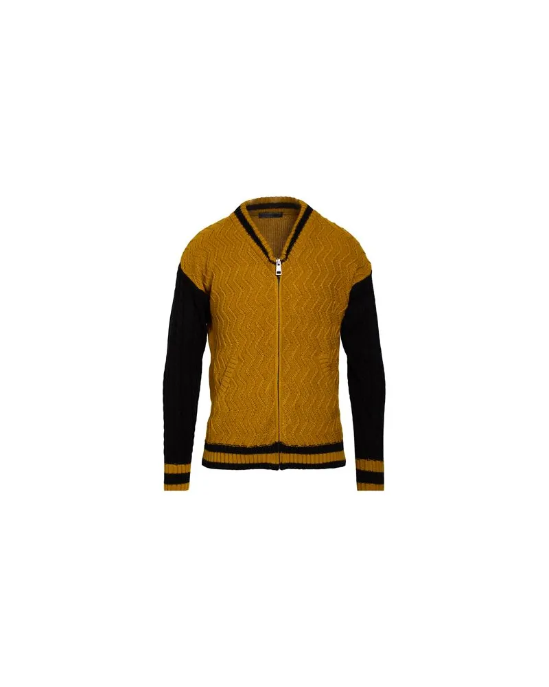 Gazzarrini STRICKWAREN - Strickjackenauf YOOX.COM Senf