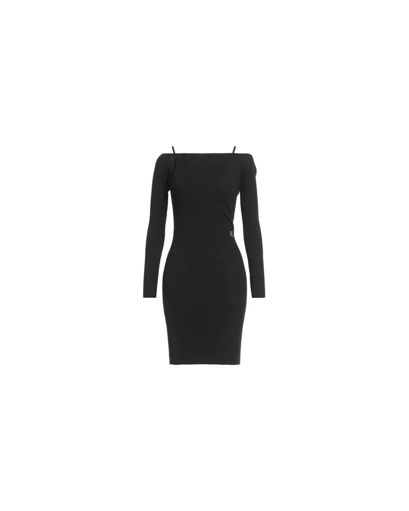 Calvin Klein KLEIDER - Mini-Kleiderauf YOOX.COM Schwarz