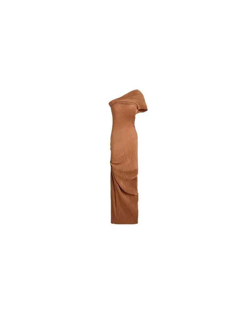 ATLEIN KLEIDER - Maxi-Kleiderauf YOOX.COM Braun