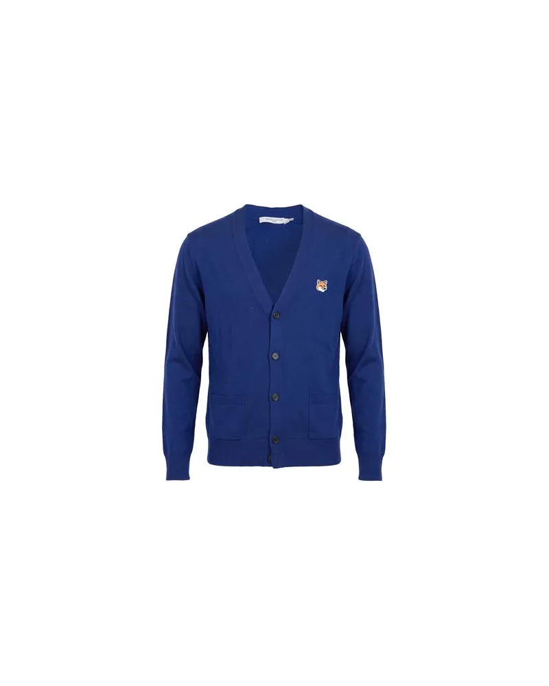 Kitsuné STRICKWAREN - Strickjackenauf YOOX.COM Blau