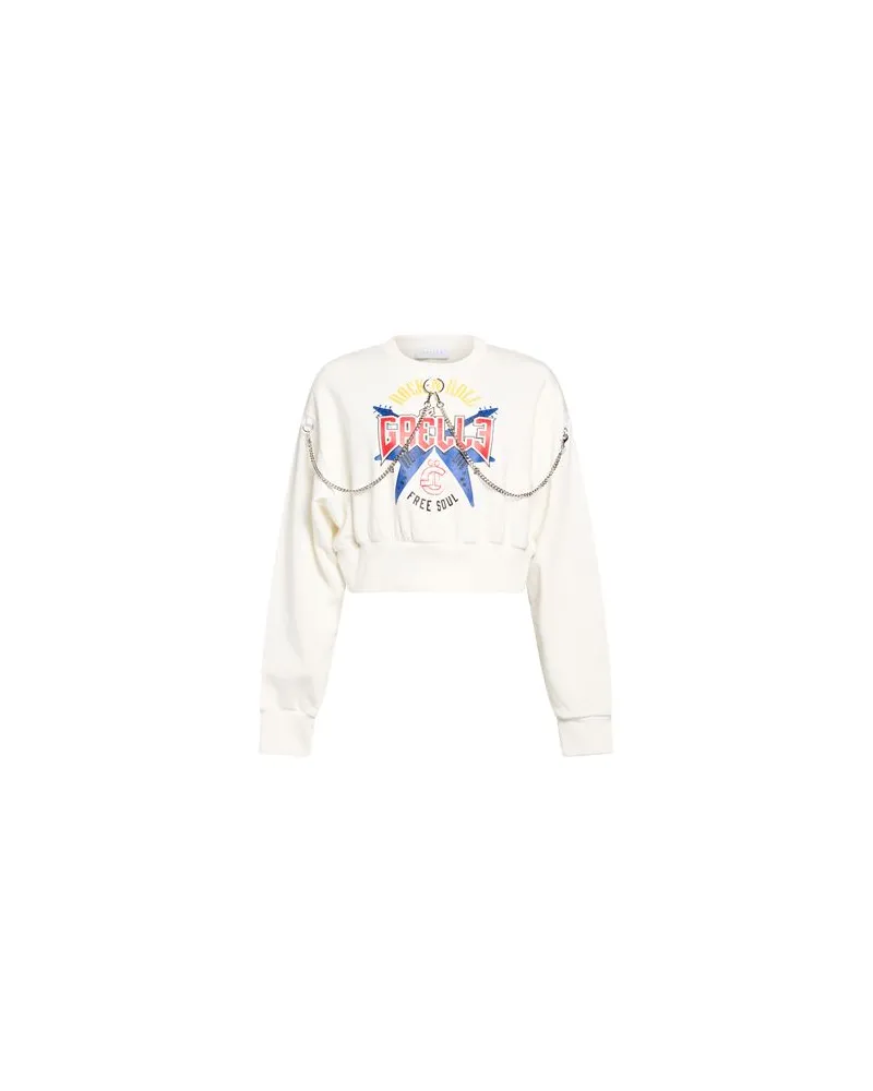Gaëlle Bonheur TOPS - Sweatshirtsauf YOOX.COM Weiß