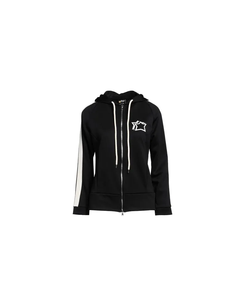 Atlantic Stars FELPA CAPPUCCIO   - TOPS - Sweatshirtsauf YOOX.COM Schwarz