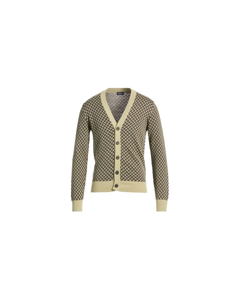 Drumohr  STRICKWAREN - Strickjackenauf YOOX.COM Dunkelgrün