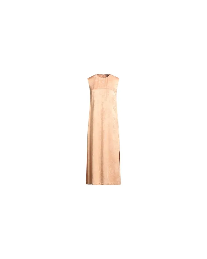 Semicouture KLEIDER - Midi-Kleiderauf YOOX.COM Pfirsich