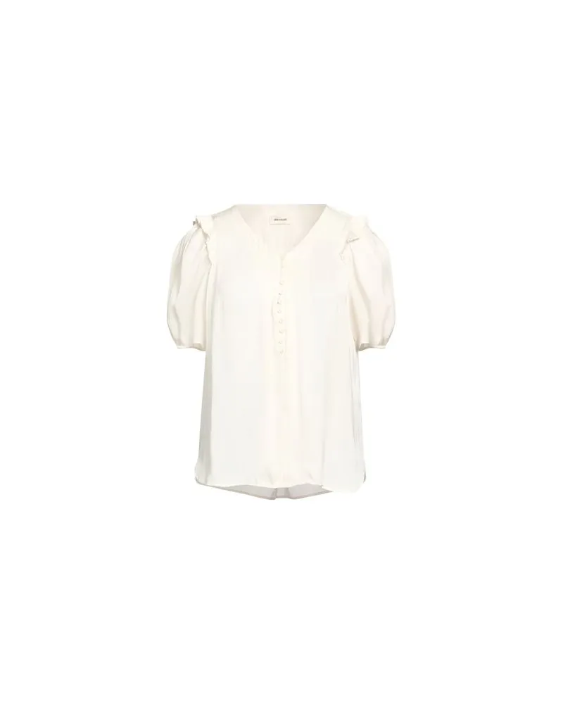 Zadig & Voltaire TOPS - Topsauf YOOX.COM Cremeweiß