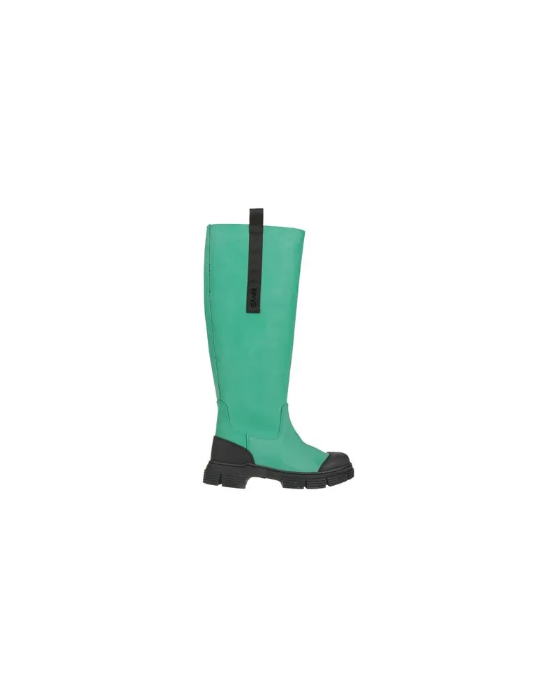 Ganni SCHUHE - Stiefelauf YOOX.COM Säuregrün