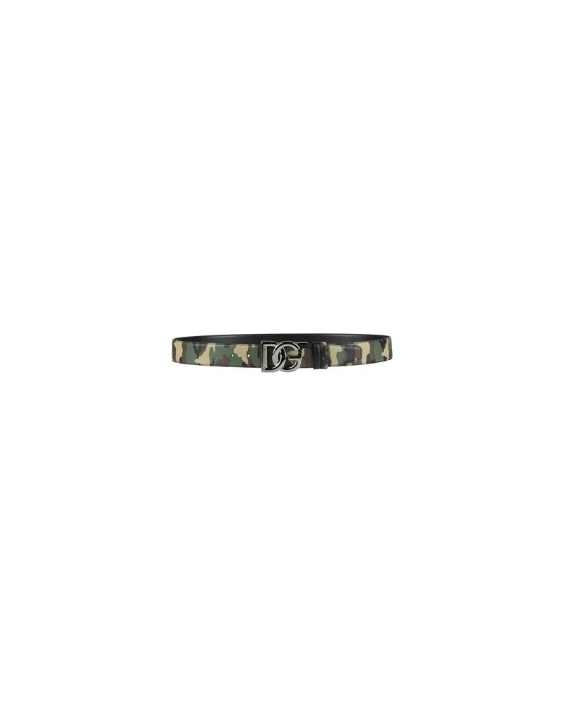 Dolce & Gabbana Kleinlederwaren - Gürtelauf YOOX.COM Militärgrün
