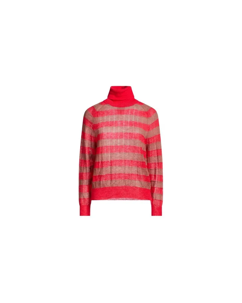 ALYSI STRICKWAREN - Rollkragenpulloverauf YOOX.COM Rot