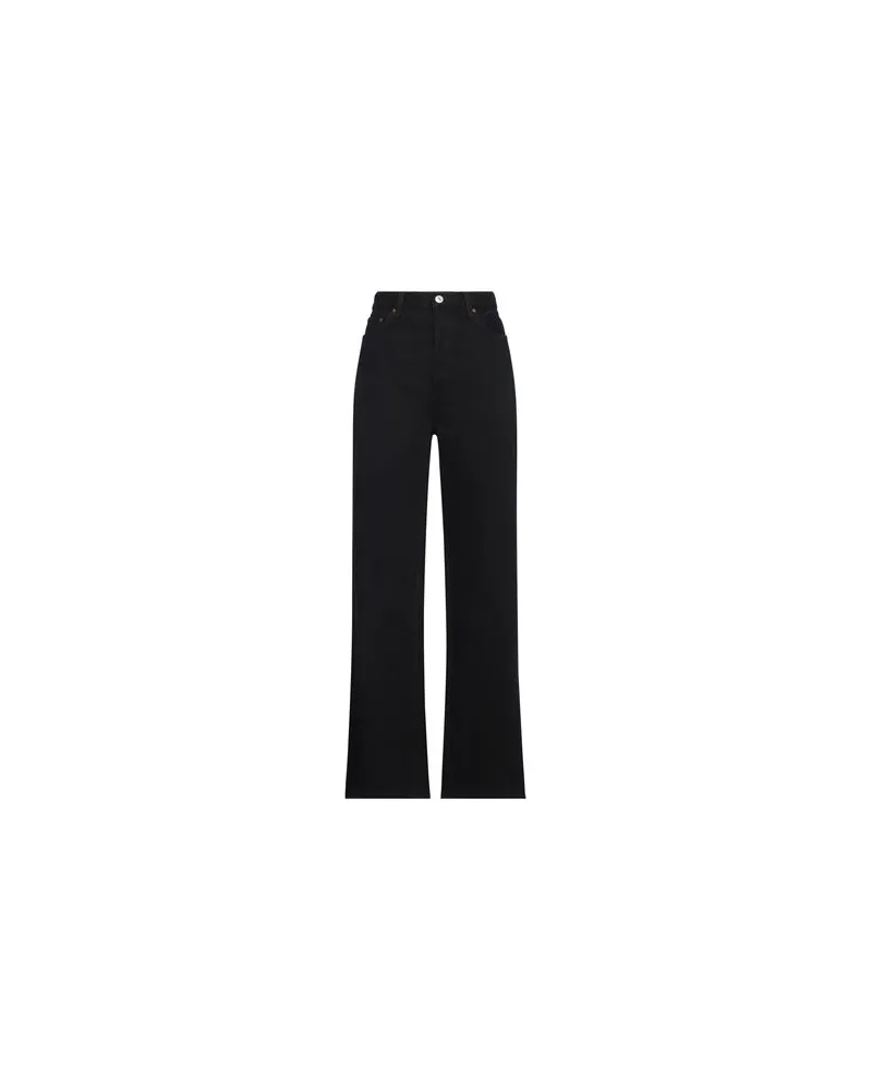 RE/DONE HOSEN & RÖCKE - Jeanshosenauf YOOX.COM Schwarz
