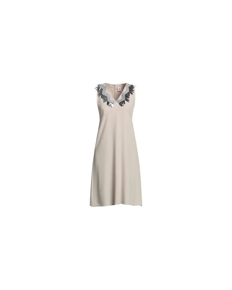 1-ONE KLEIDER - Mini-Kleiderauf YOOX.COM Beige