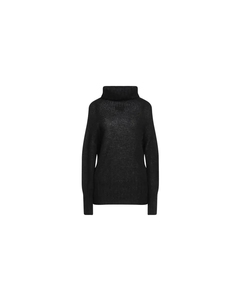 Alpha Studio STRICKWAREN - Rollkragenpulloverauf YOOX.COM Schwarz