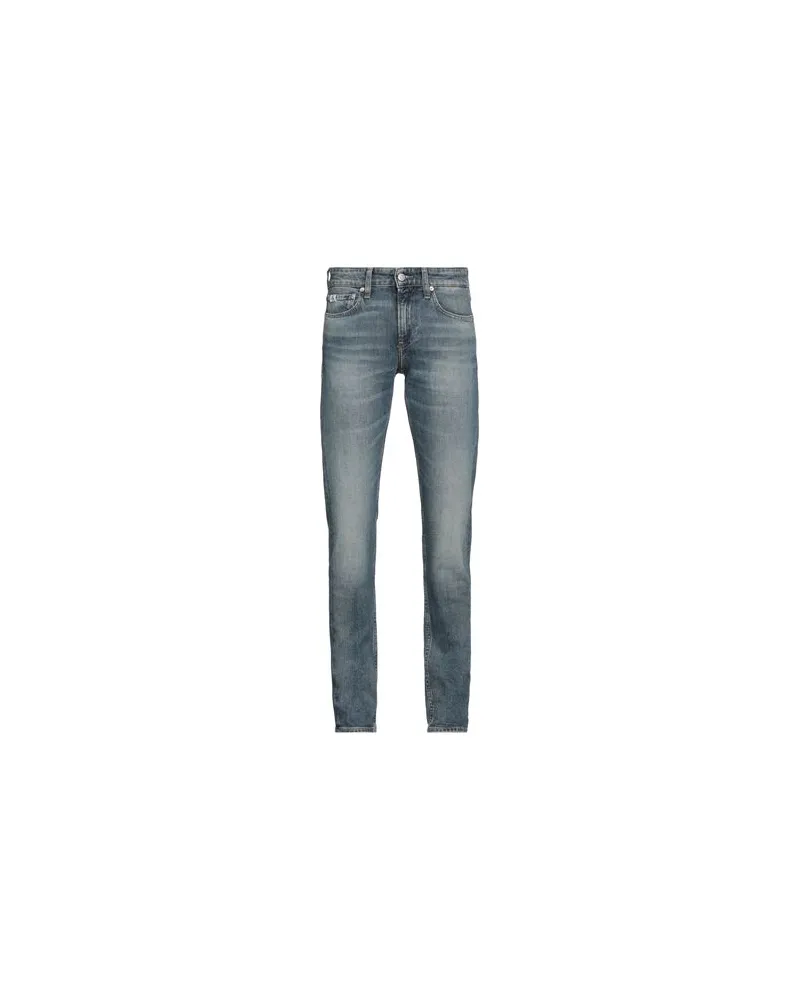 Calvin Klein HOSEN & RÖCKE - Jeanshosenauf YOOX.COM Blau