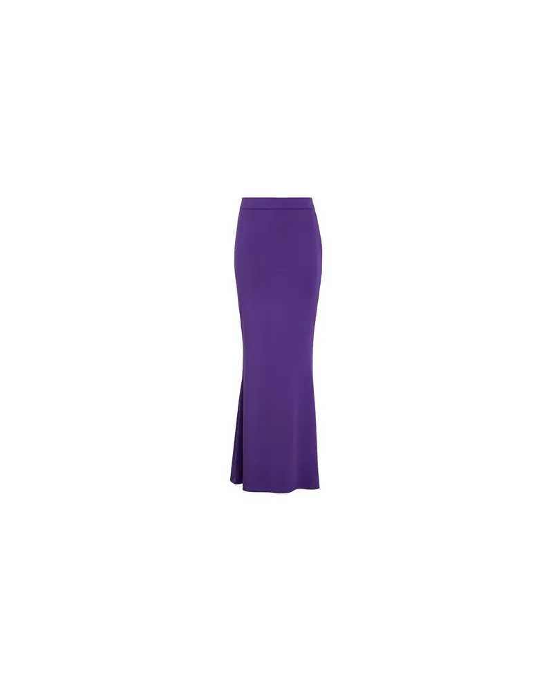 8 by Yoox JERSEY HIGH-WAIST MERMAID MAXI SKIRT  - HOSEN & RÖCKE - Maxi-Röckeauf YOOX.COM Violett