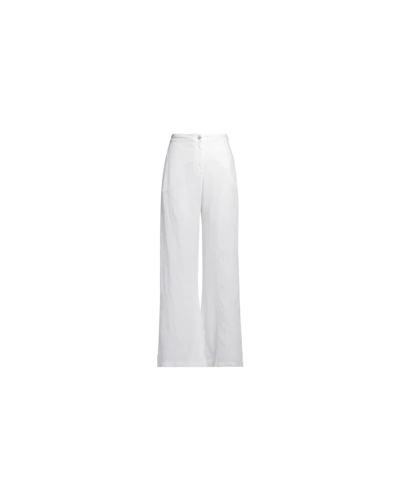 120% Lino HOSEN & RÖCKE - Hosenauf YOOX.COM Weiß