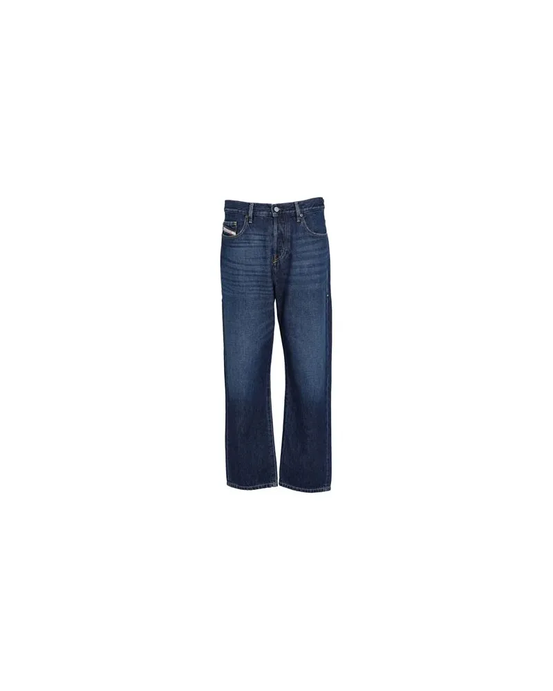 Diesel 2020 D-VIKER 09C03 STRAIGHT JEANS  - HOSEN & RÖCKE - Jeanshosenauf YOOX.COM Blau