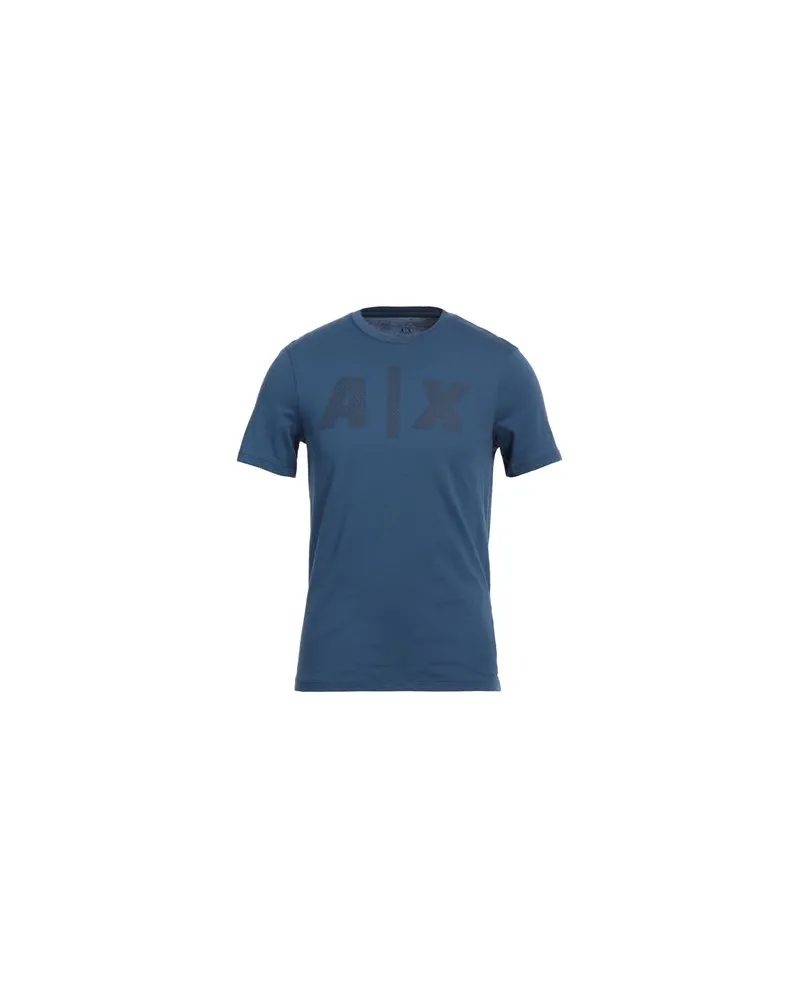 Armani Exchange TOPS - T-shirtsauf YOOX.COM Taubenblau