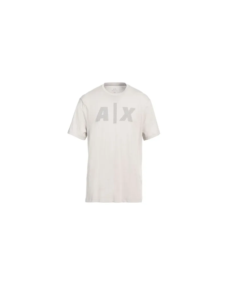 Armani Exchange TOPS - T-shirtsauf YOOX.COM Hellgrau