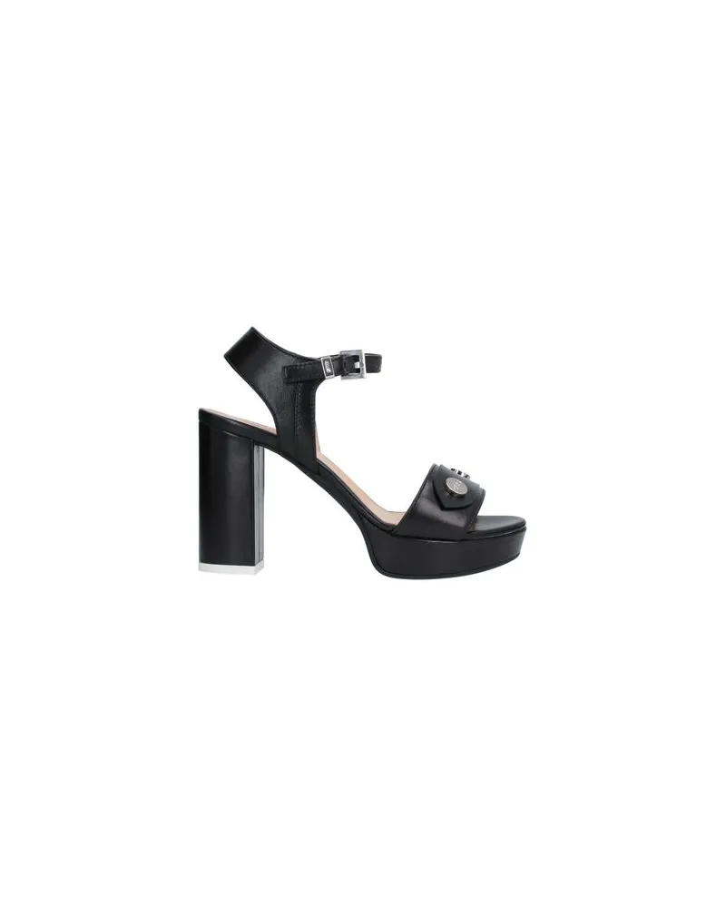 Cesare Paciotti SCHUHE - Sandalenauf YOOX.COM Schwarz