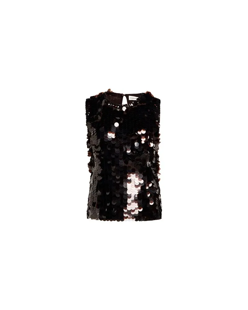 P.A.R.O.S.H. TOPS - Topsauf YOOX.COM Dunkelbraun