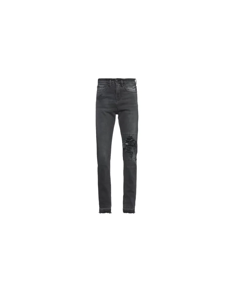 VAL KRISTOPHER HOSEN & RÖCKE - Jeanshosenauf YOOX.COM Schwarz