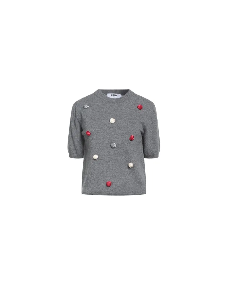 MSGM STRICKWAREN - Pulloverauf YOOX.COM Grau