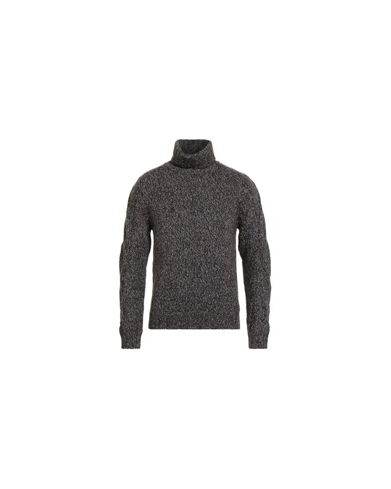 Alpha Studio STRICKWAREN - Rollkragenpulloverauf YOOX.COM Nachtblau