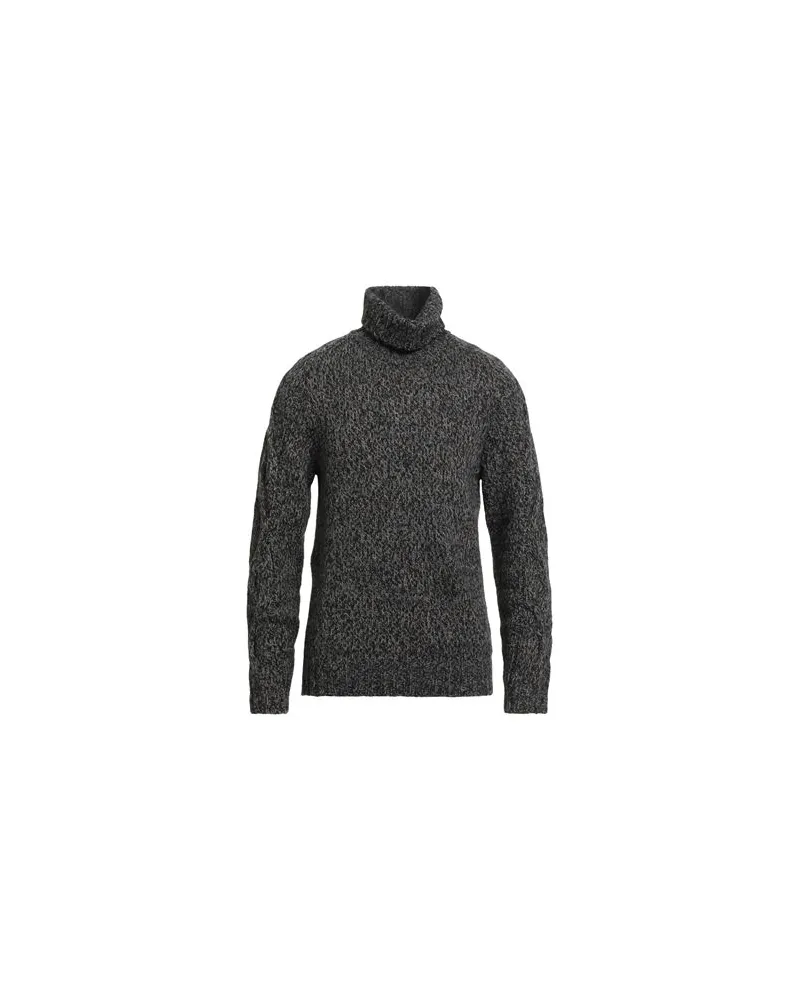 Alpha Studio STRICKWAREN - Rollkragenpulloverauf YOOX.COM Schwarz