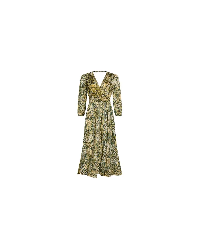 Poupette St Barth KLEIDER - Midi-Kleiderauf YOOX.COM Grün