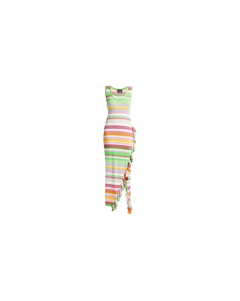 Moschino KLEIDER - Maxi-Kleiderauf YOOX.COM Säuregrün