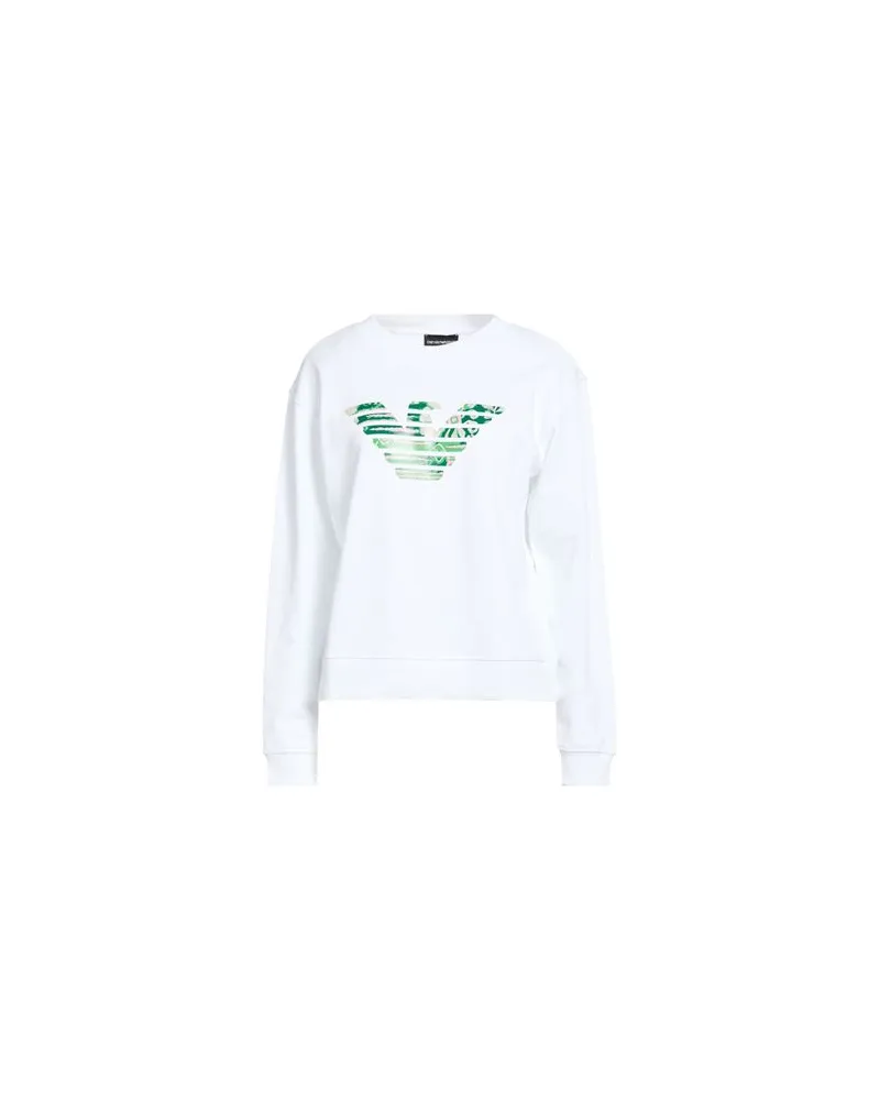 Emporio Armani TOPS - Sweatshirtsauf YOOX.COM Weiß