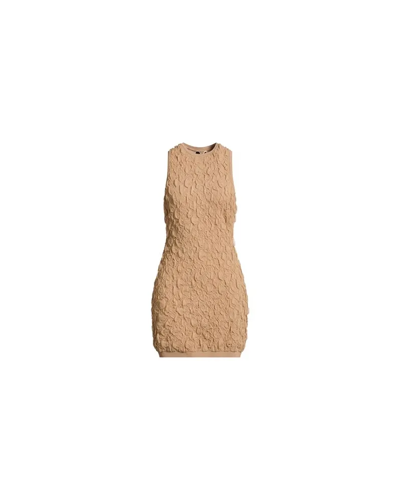 Elisabetta Franchi KLEIDER - Mini-Kleiderauf YOOX.COM Kamel