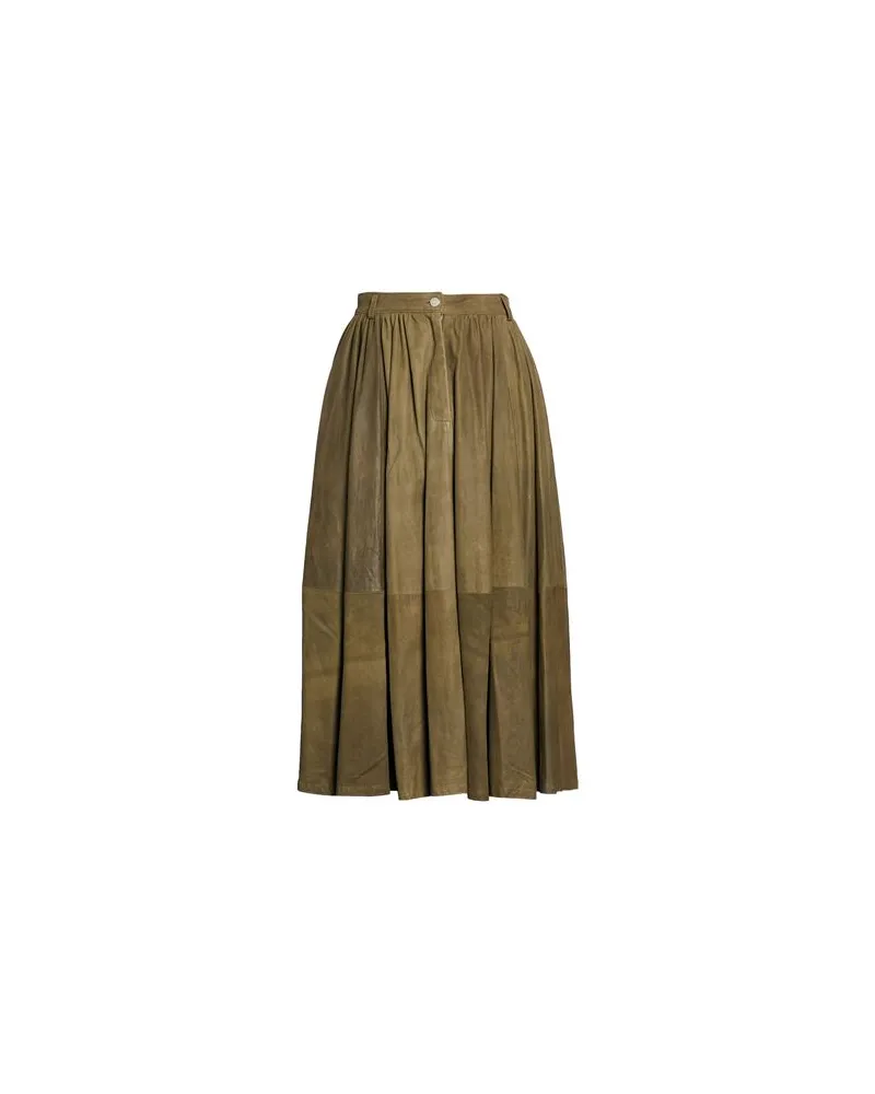 Giorgio Brato HOSEN & RÖCKE - Midi-Röckeauf YOOX.COM Militärgrün