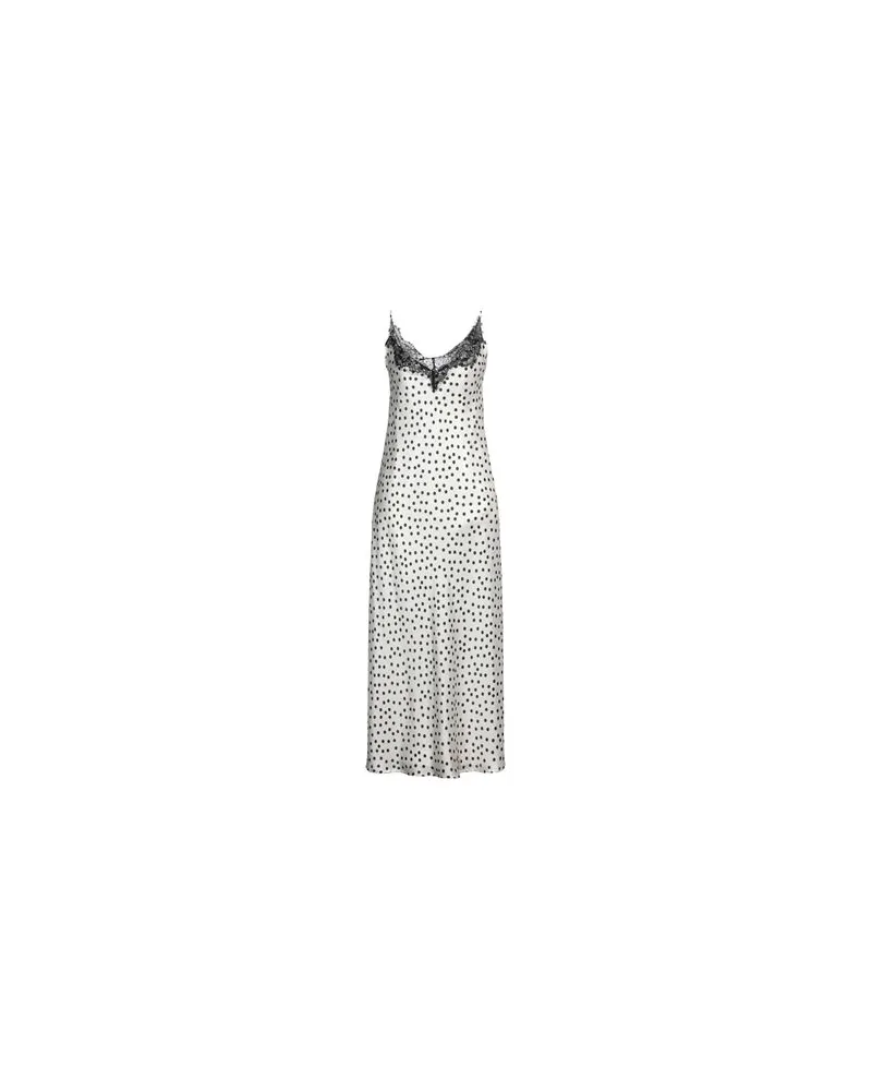 IMPERIAL KLEIDER - Maxi-Kleiderauf YOOX.COM Cremeweiß